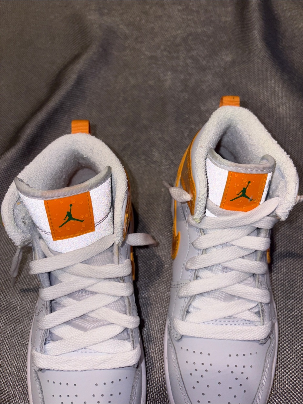 Jordan 1 Mid Se Gatorade Pack Orange size 2Y - Picture 7 of 7